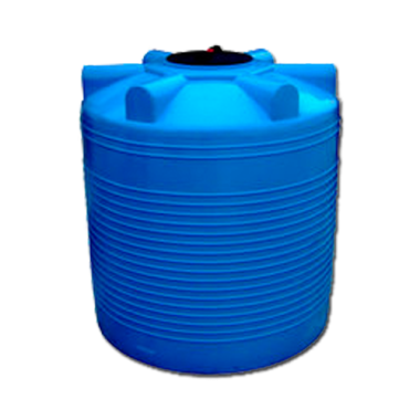 Бак круглый для воды 5000 л (синий) PT-V5000
