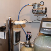 Комплект очистки воды для дома 1 м3/час, обезжелезивание